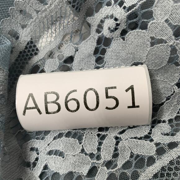 Elegant Blue Lace Women Dress - Picture 12 of 12